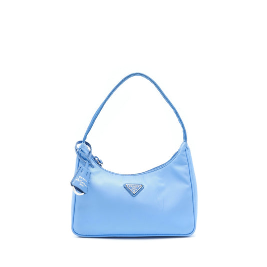 Prada Nylon Mini Purse Blue