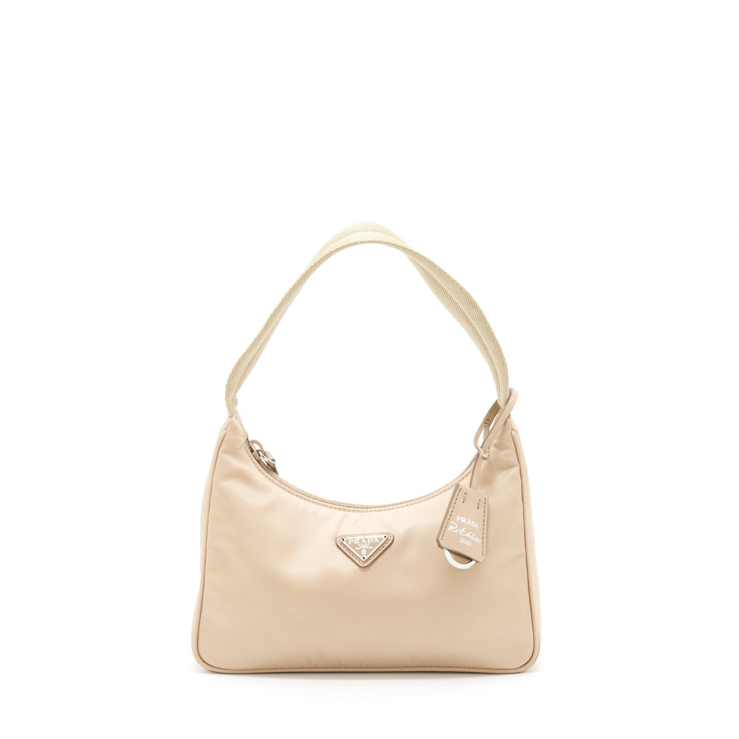 Prada Re-Nylon Re-Edition 2000 Mini Purse Beige