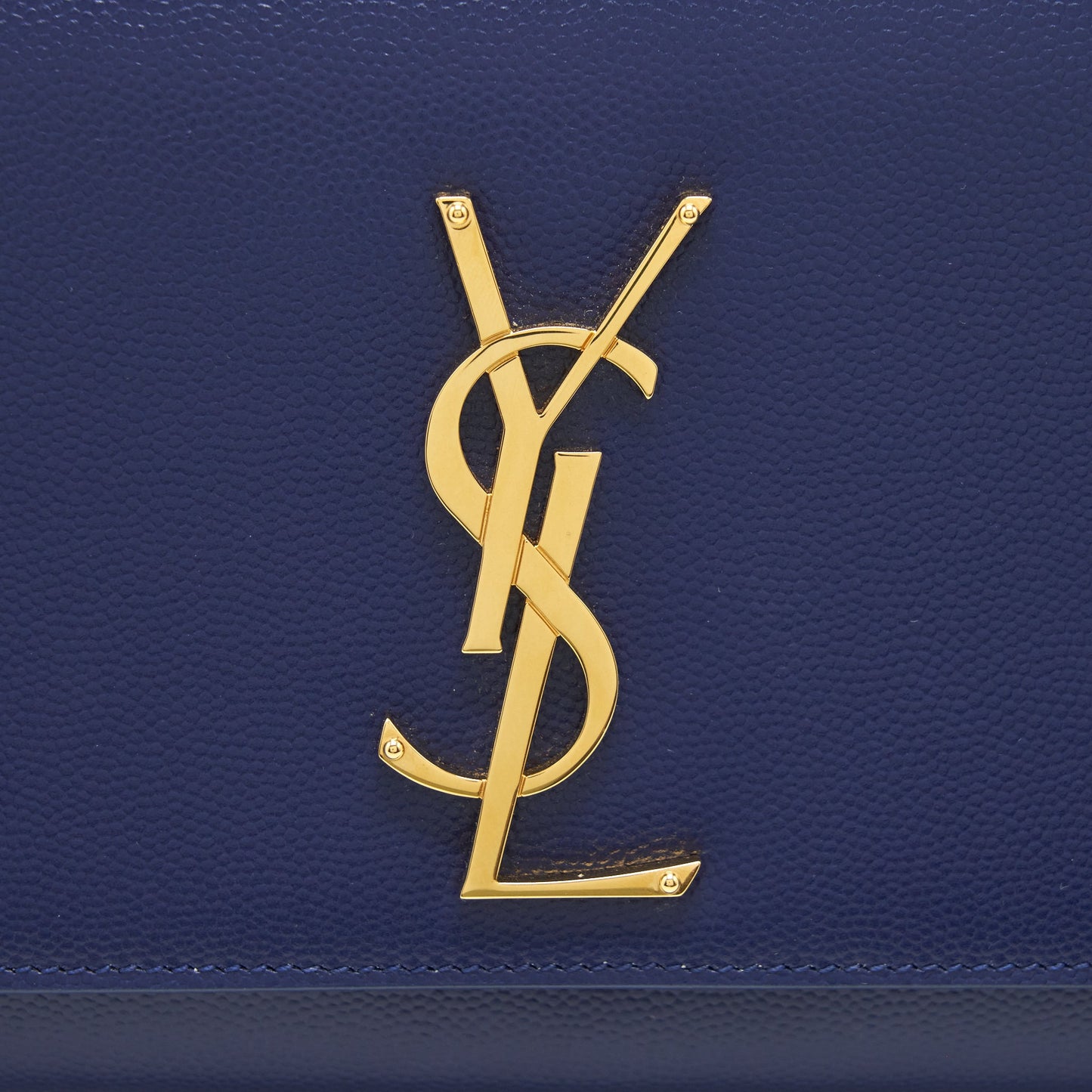 Saint Laurent/ Clutch Caviar Blue