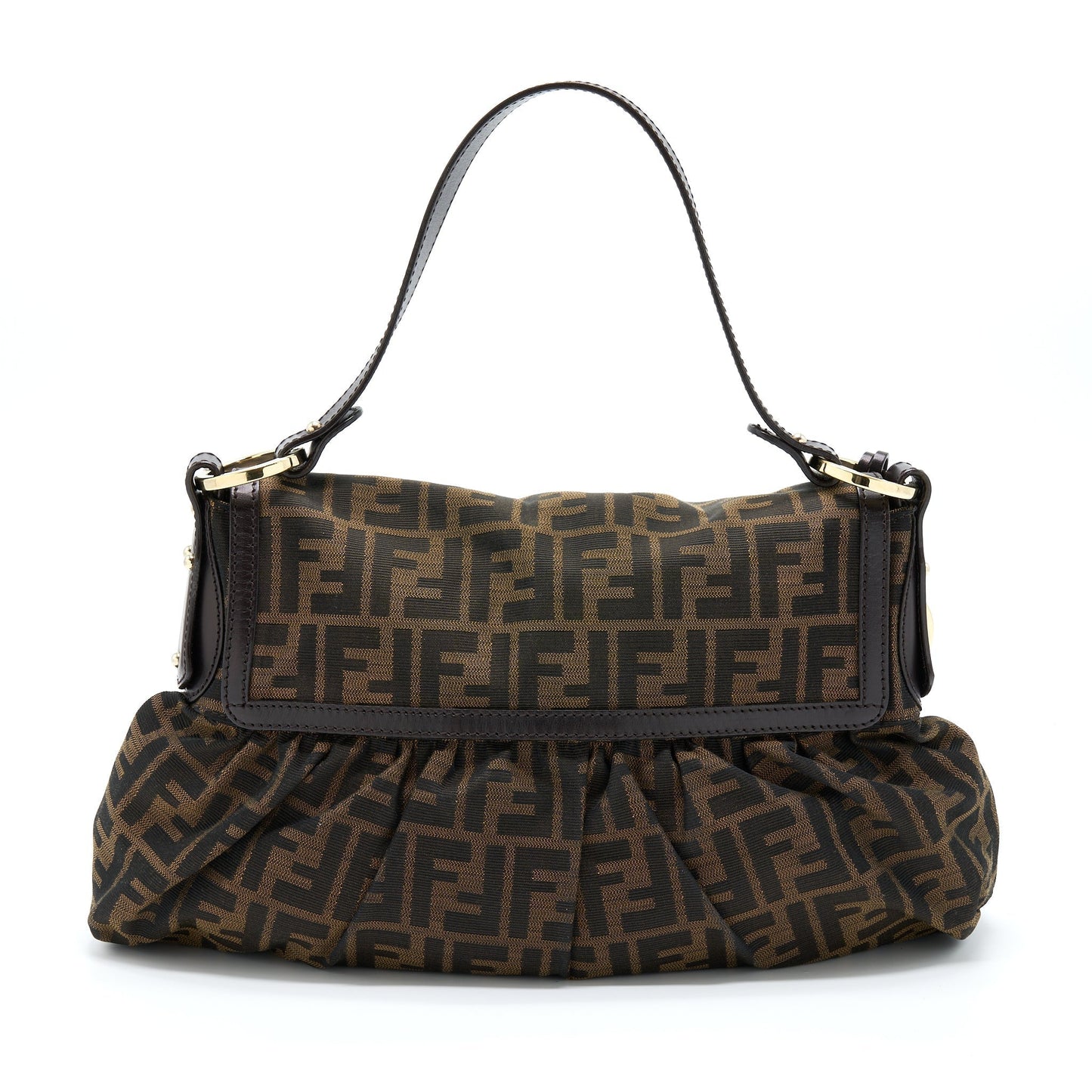 Fendi Zuuca Chef Flap Purse Canvas