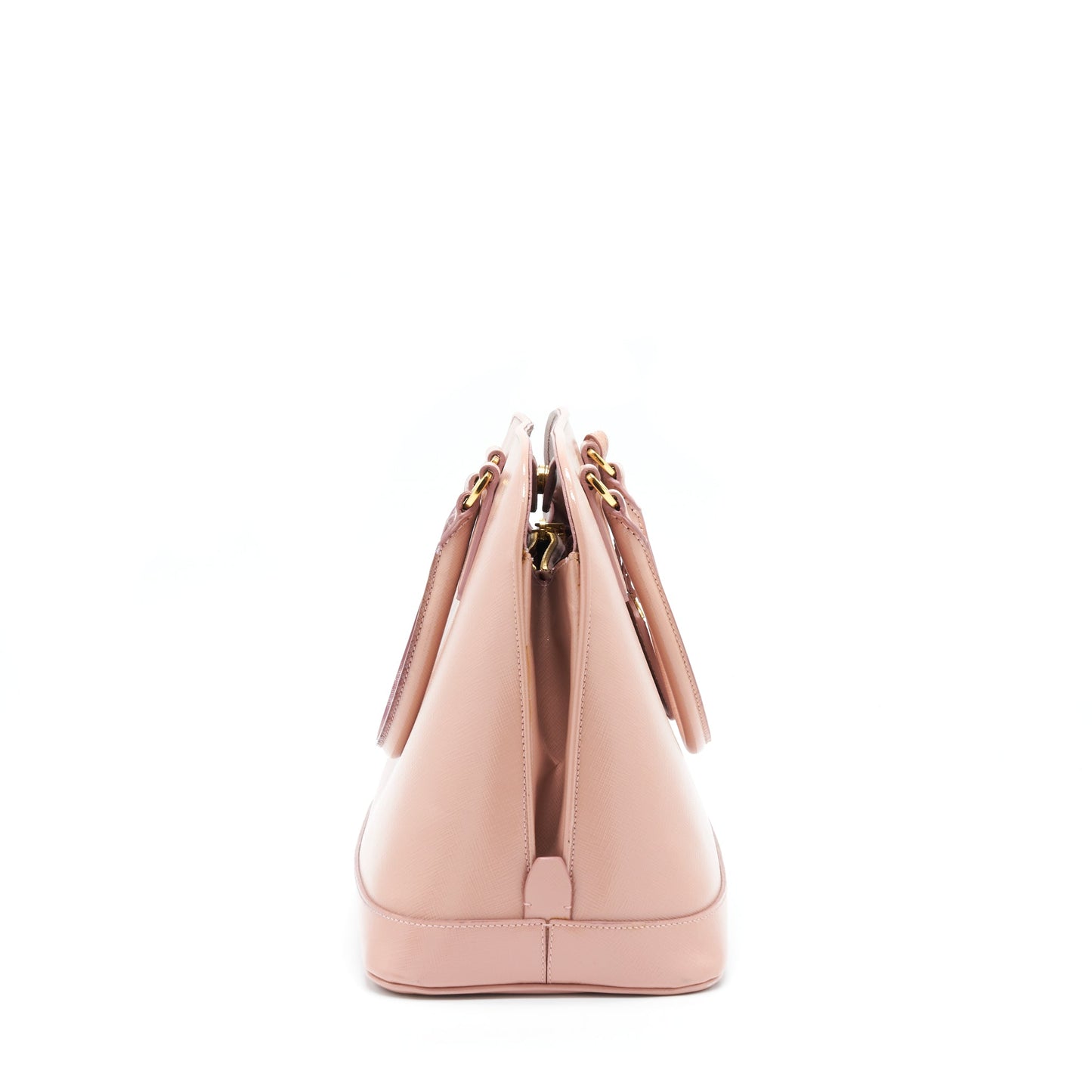 Prada Saffiano Tote Purse Nude