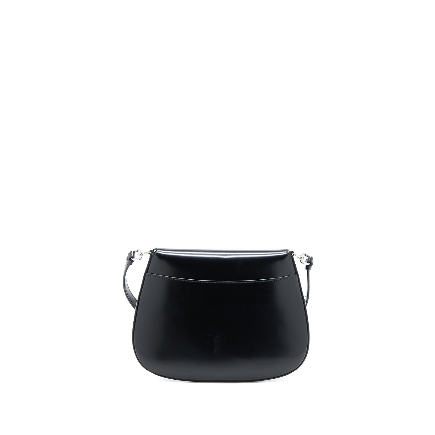 Prada Cleo Mini Purse Brushed Leather Black