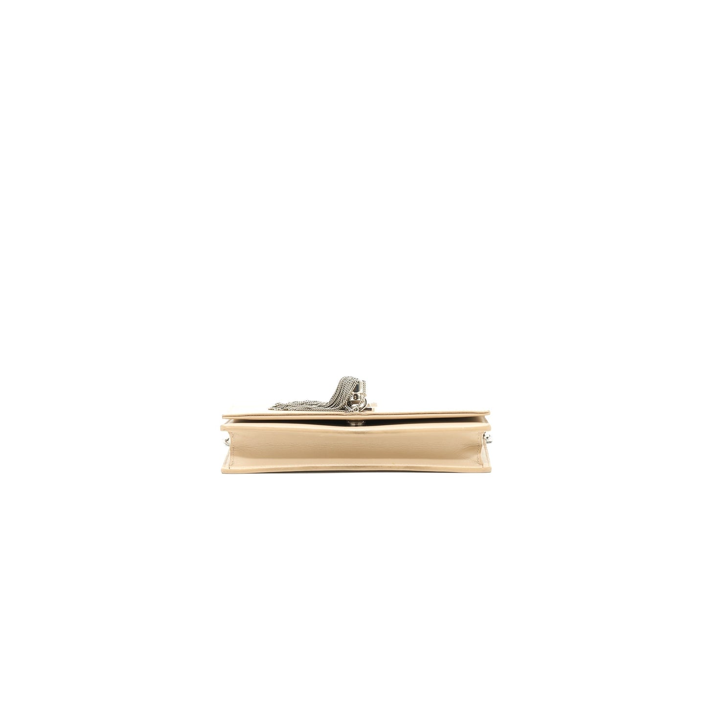 SAINT LAURENT / CHAIN WALLET BEIGE