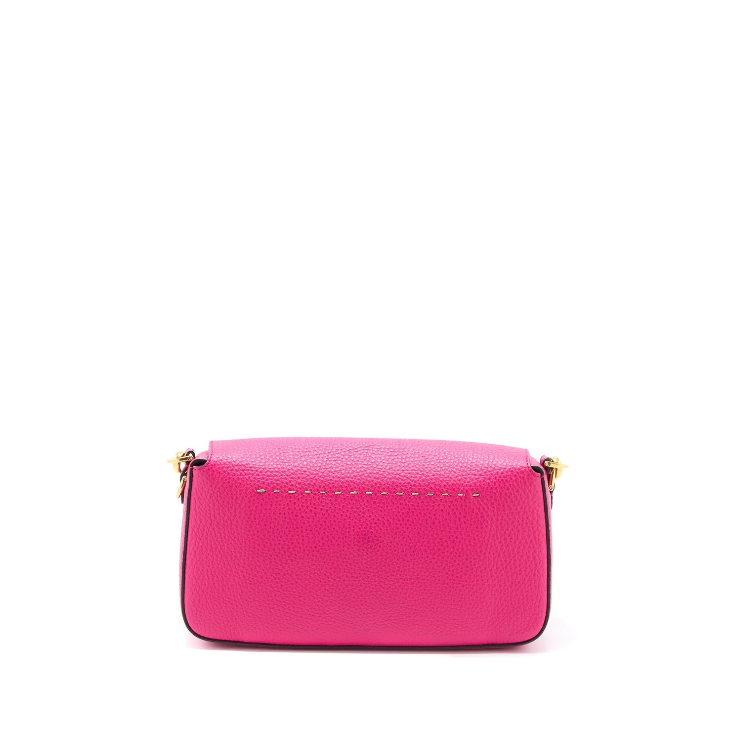 Fendi Baguette Purse Calfskin Pink