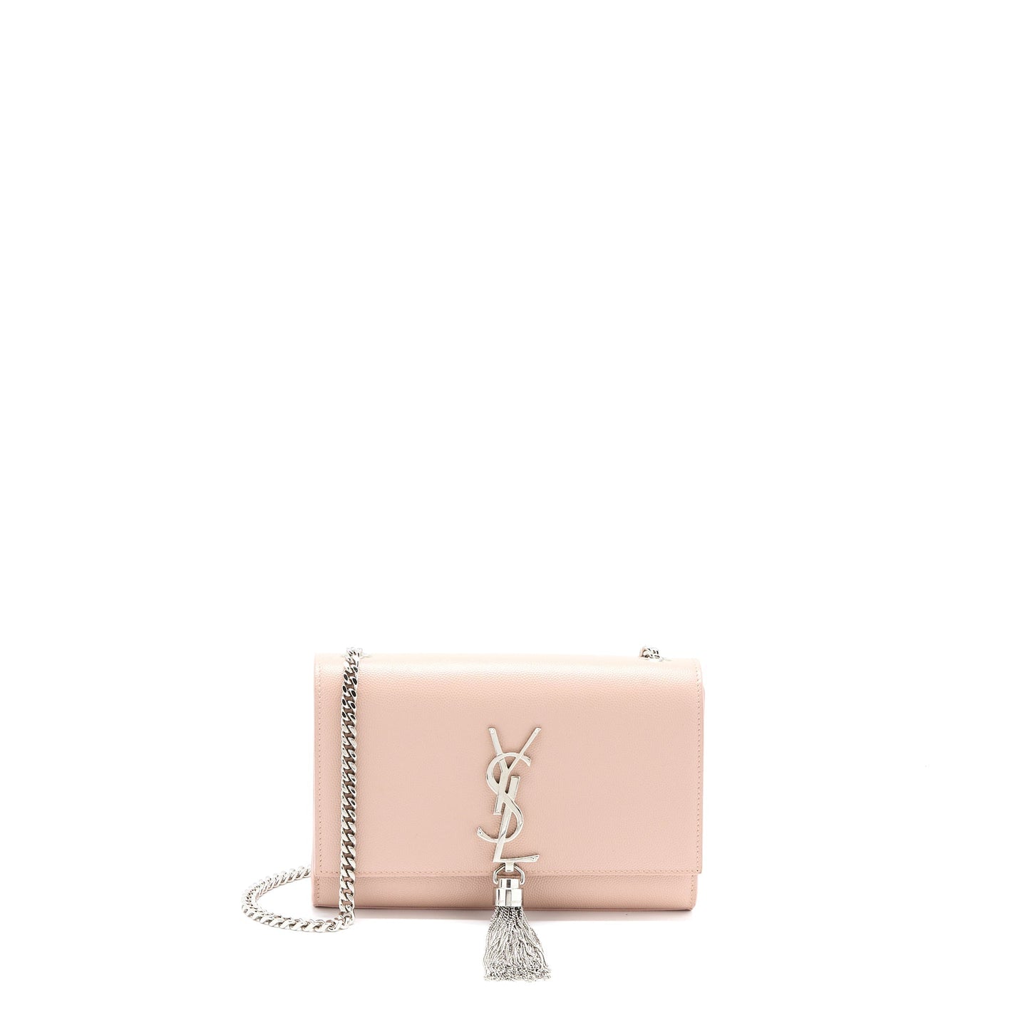 Saint Laurent Kate Tassel Grained Calfskin Pink