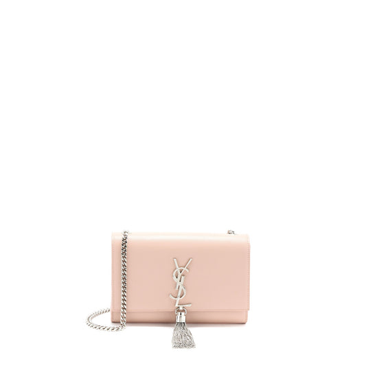 Saint Laurent Kate Tassel Grained Calfskin Pink