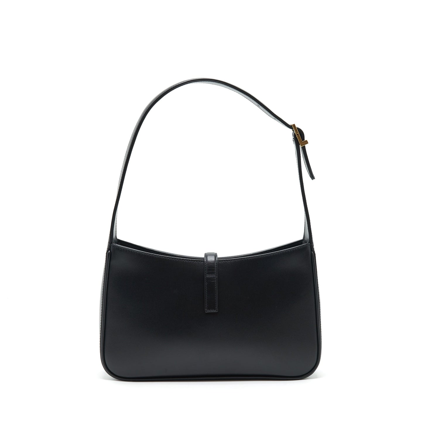 Saint Laurent Le 5 A 7 Hobo Purse calfskin black