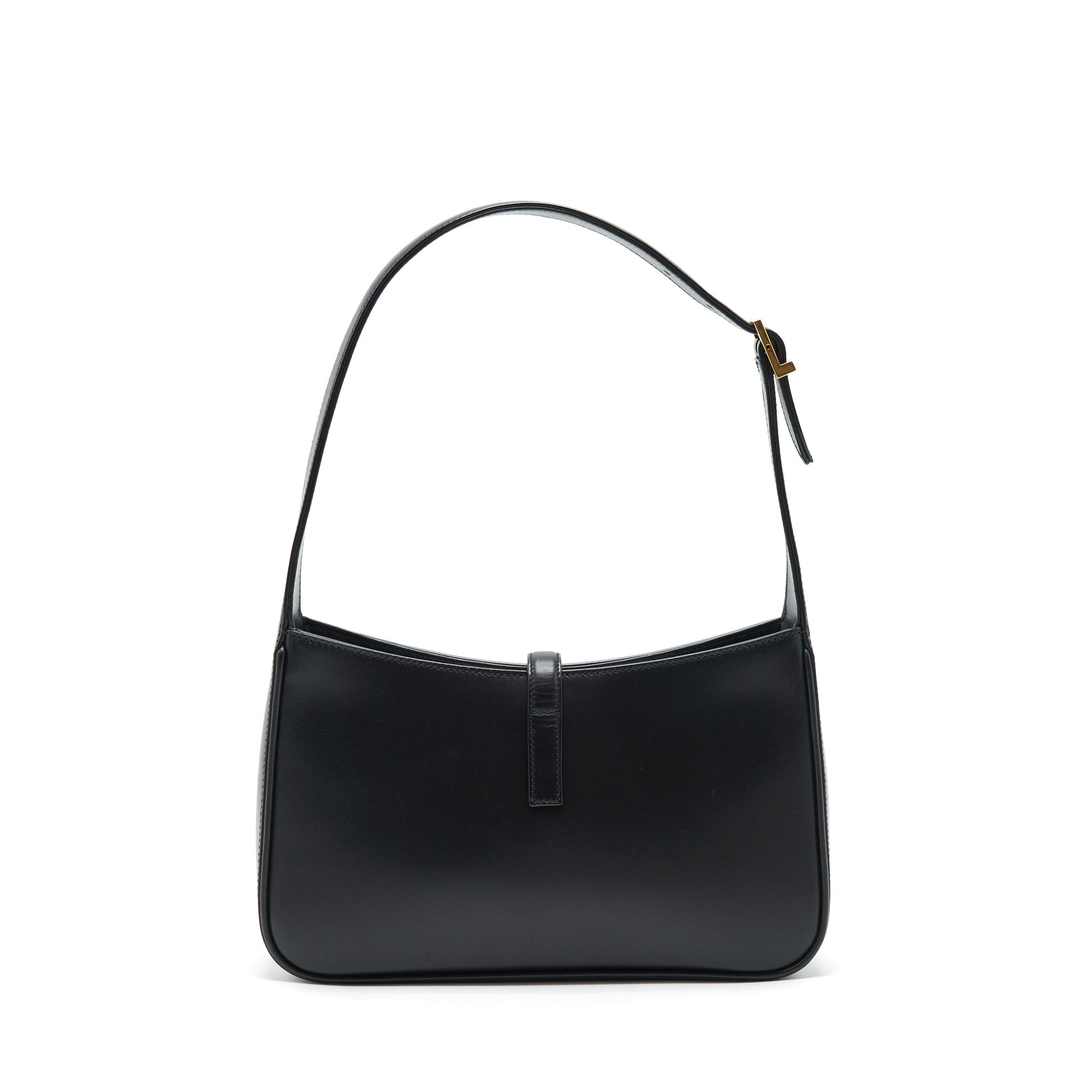 Saint Laurent Le 5 A 7 Hobo Purse calfskin black