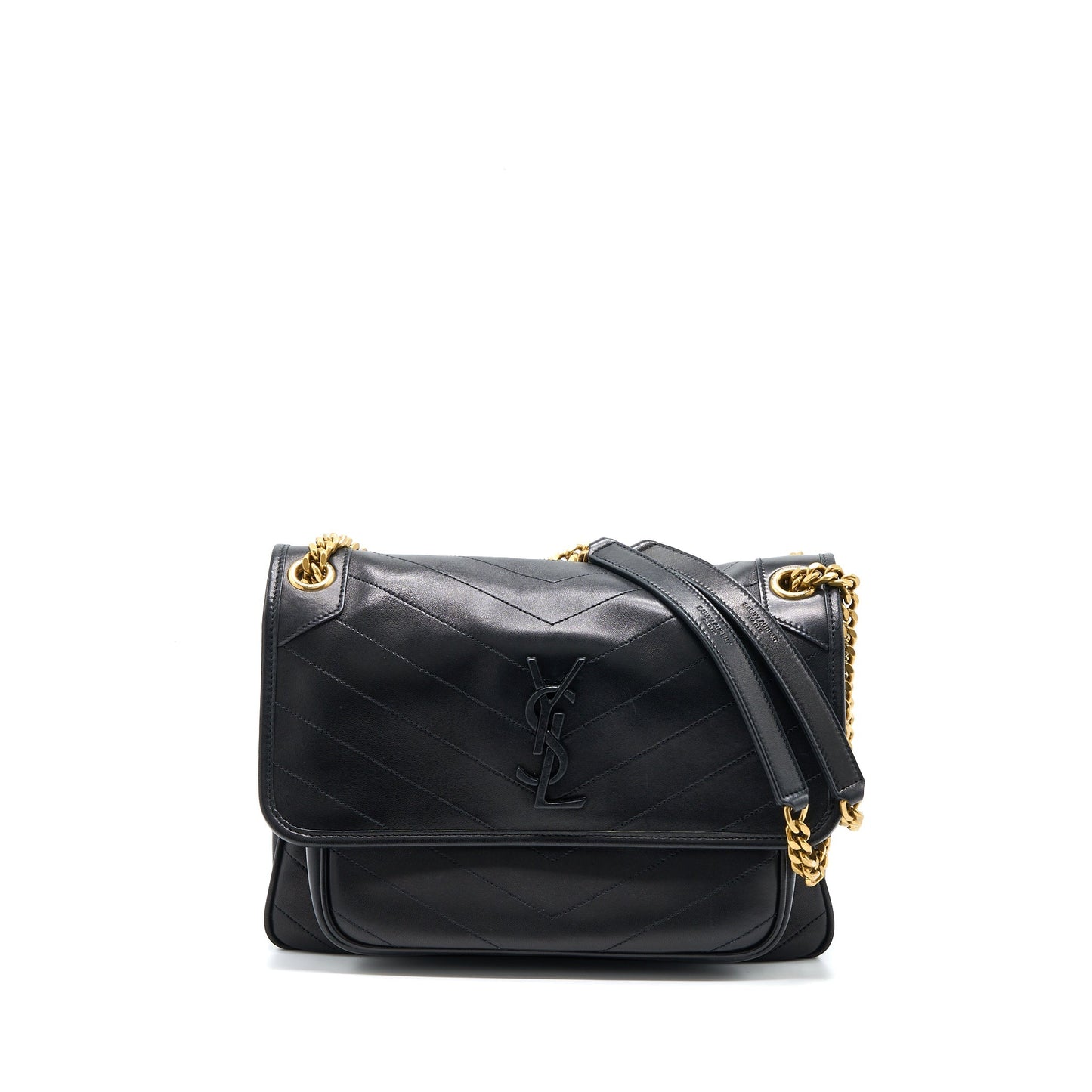 Saint Laurent Medium Niki Purse Lambskin Black