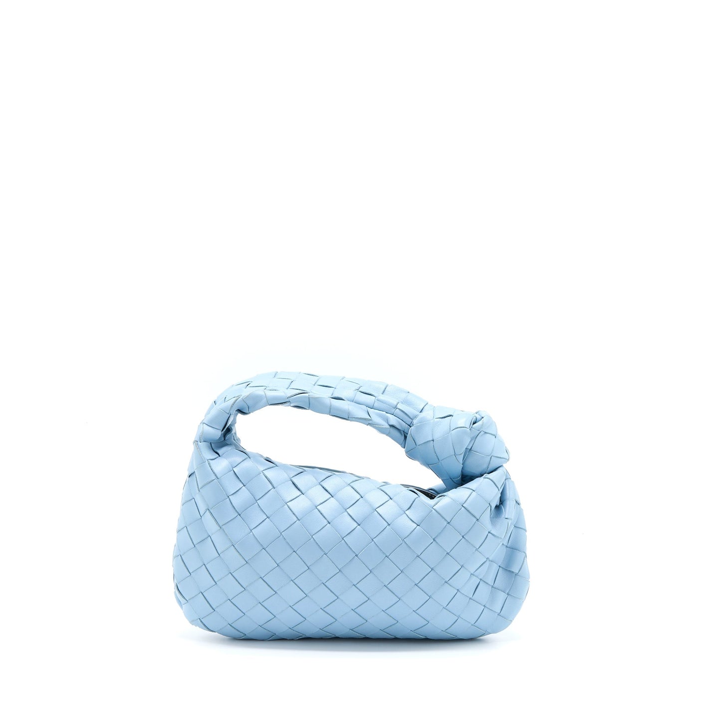 Bottega Veneta Mini Jodie Purse Light Blue