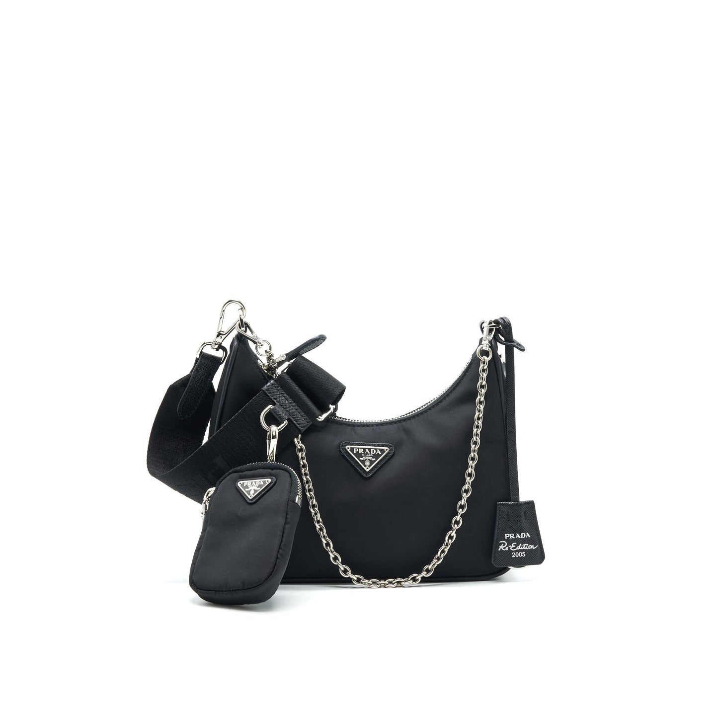 Prada Reedition 2005 Mini Purse Black