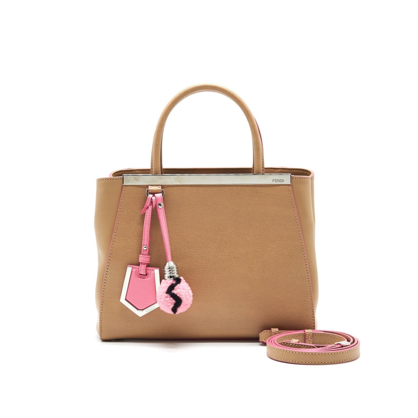 Fendi 2Jours Mini Beige /Pink