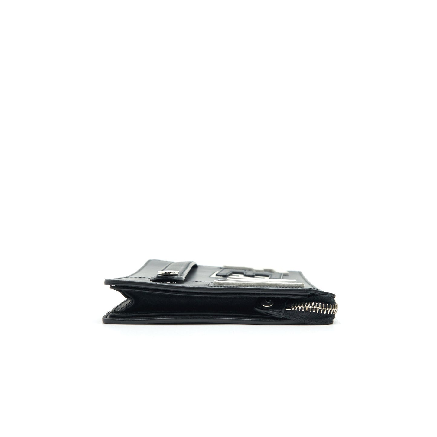 FENDI VOCABULARY 3D LEATHER POUCH INITIAL