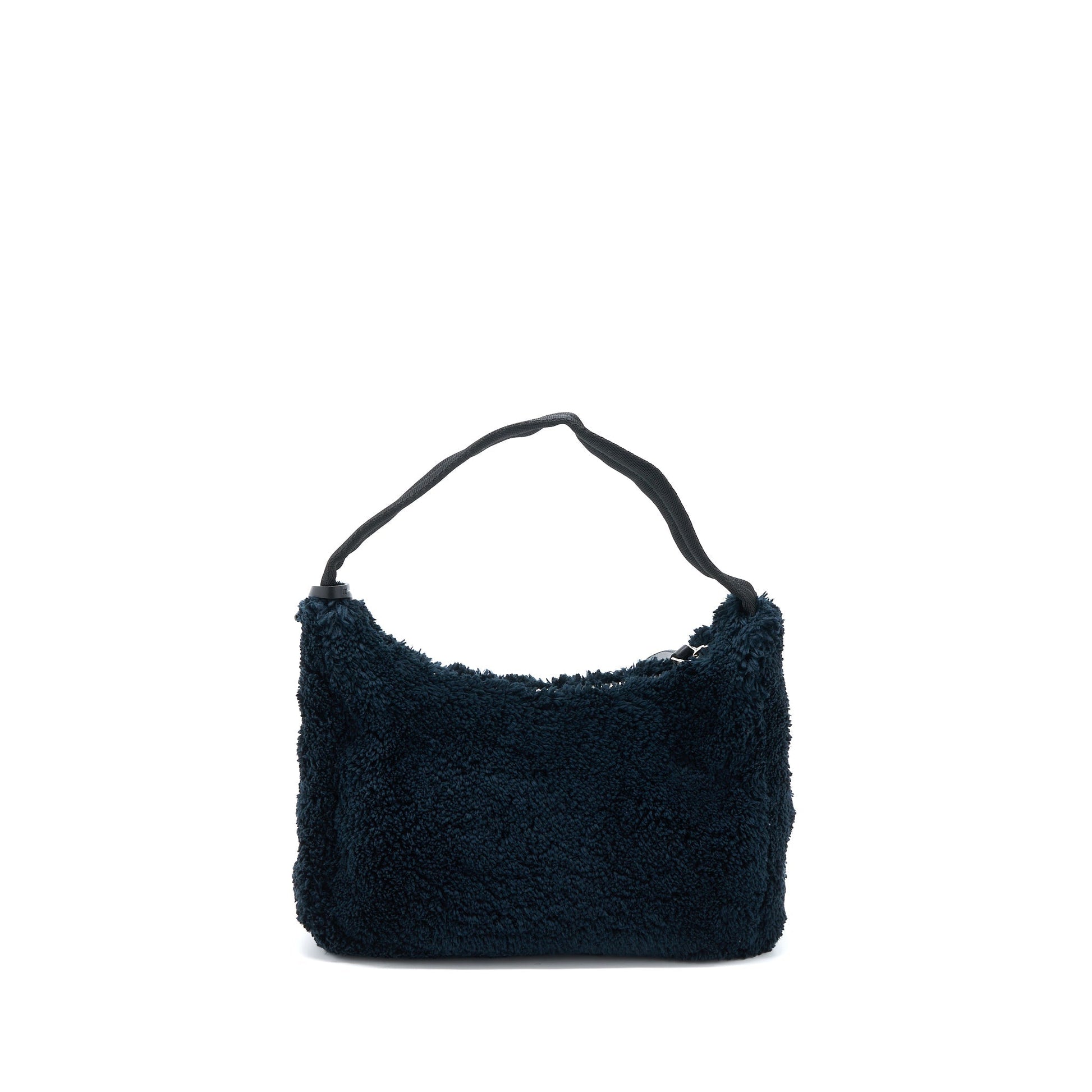 Prada Re-edition 2000 Terry Mini Purse Black/White