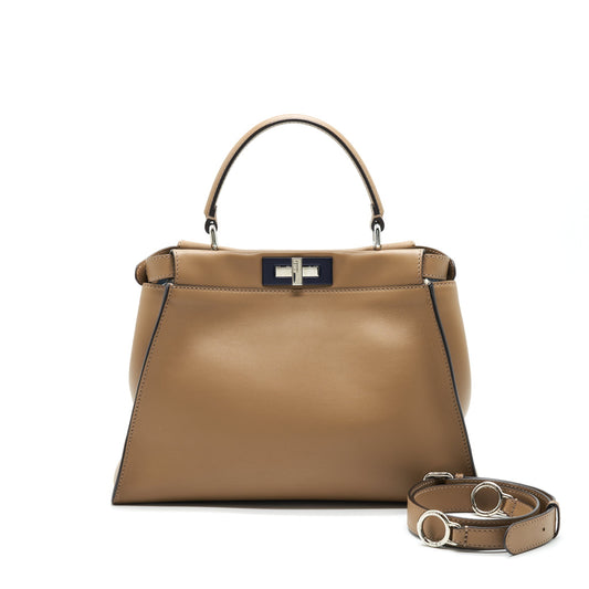 FENDI MEDIUM PEEKABOO Purse BEIGE