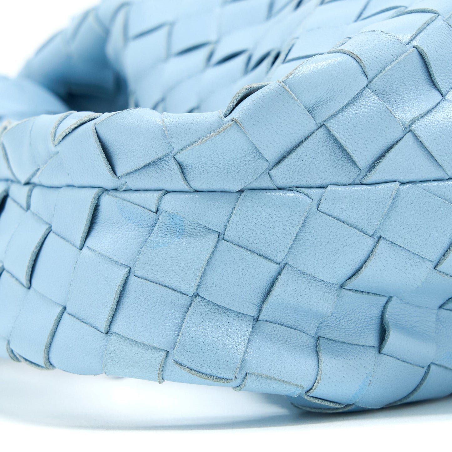 Bottega Veneta Mini Jodie Purse Light Blue