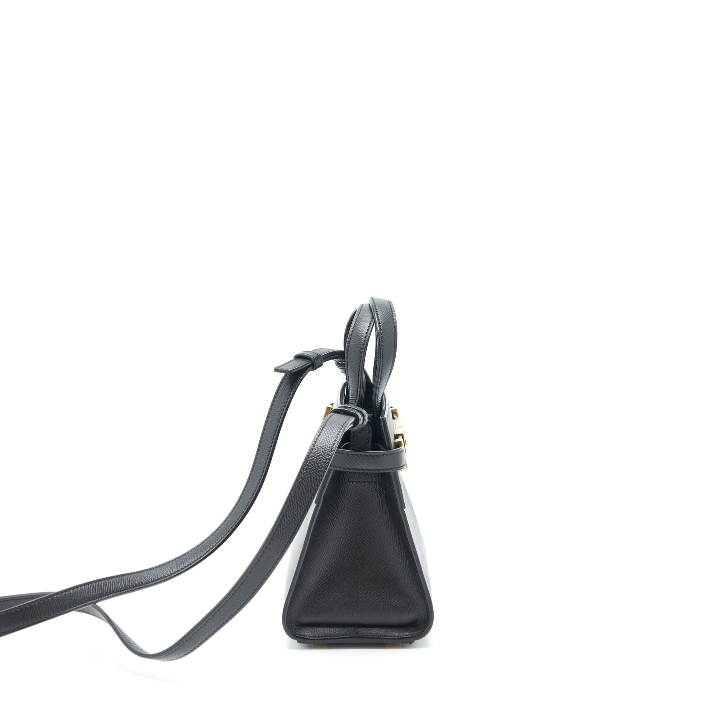 Saint Laurent/ Manhattan Nano Shopping Purse Calfskin Black