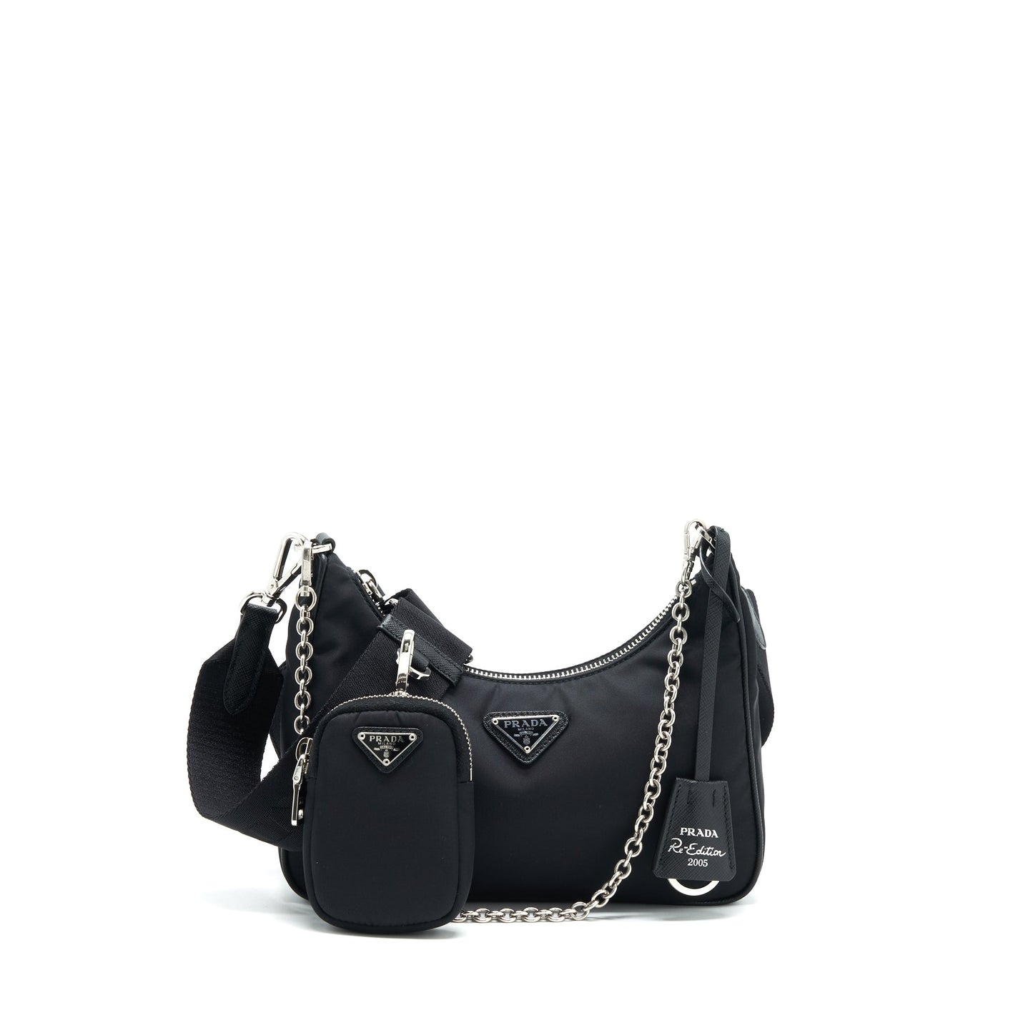 Prada Re-edition 2005 Mini Purse Canvas