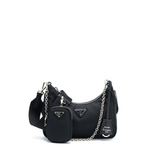Prada Re-edition 2005 Mini Purse Canvas