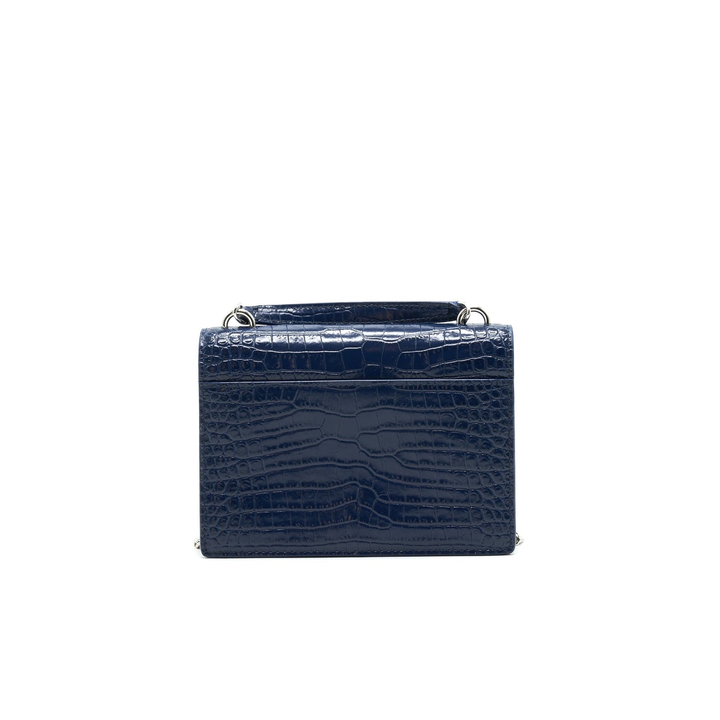 Saint Laurent Sunset Chain Wallet Navy