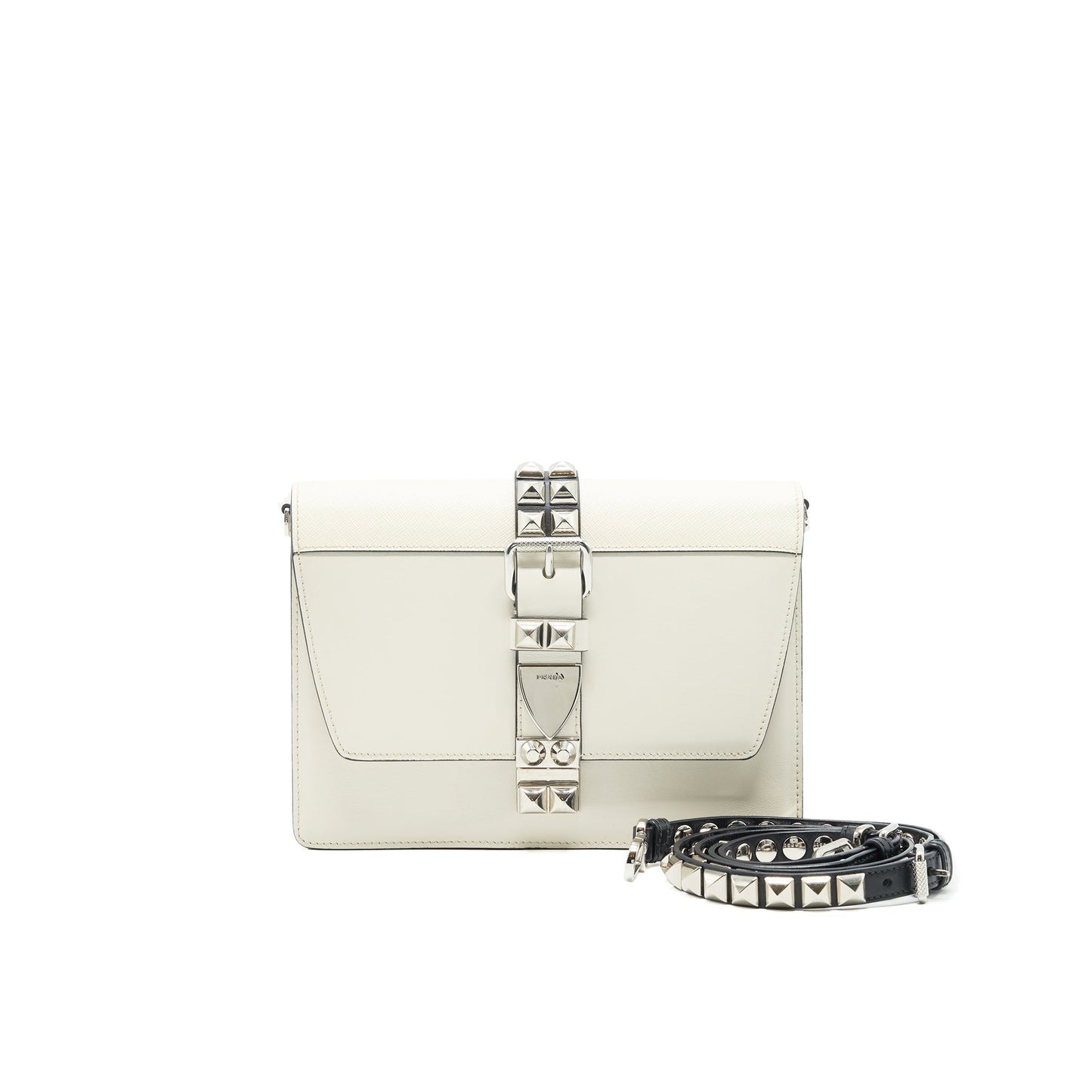 Prada Woman's Messanger Purse White with