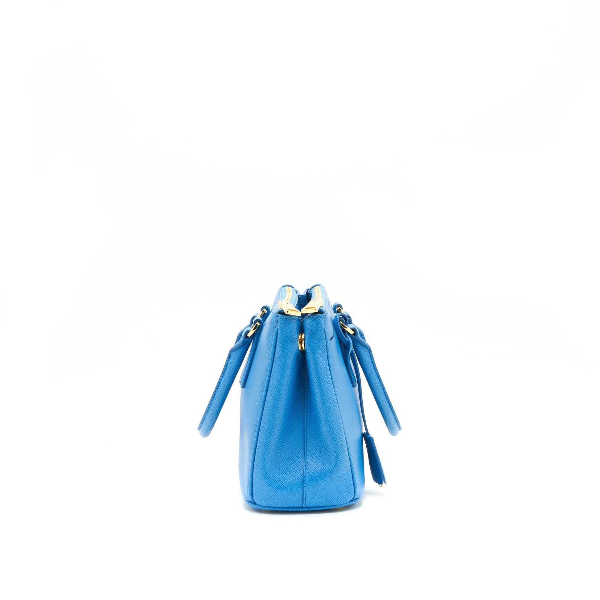 Prada Galleria Tote Purse Lake Blue