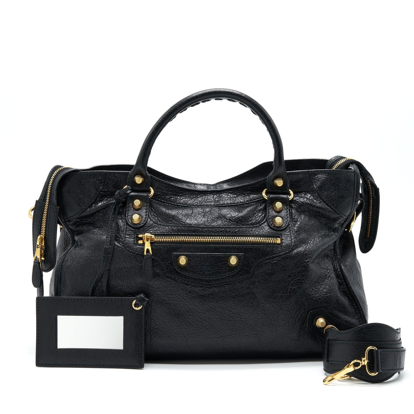 Balenciaga GIANT CITY BAG IN BLACK
