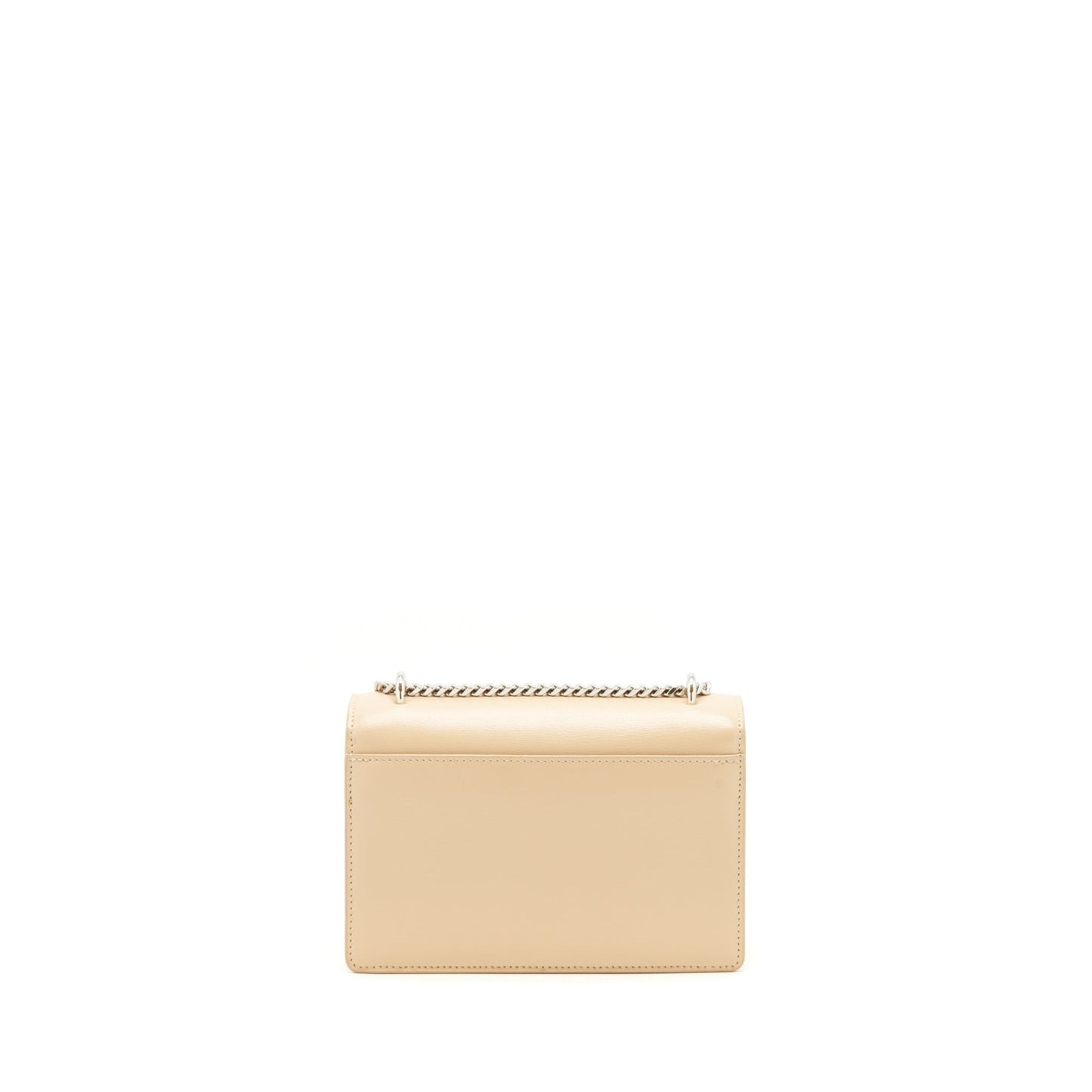 Saint Laurent Mini Sunset Calfskin beige