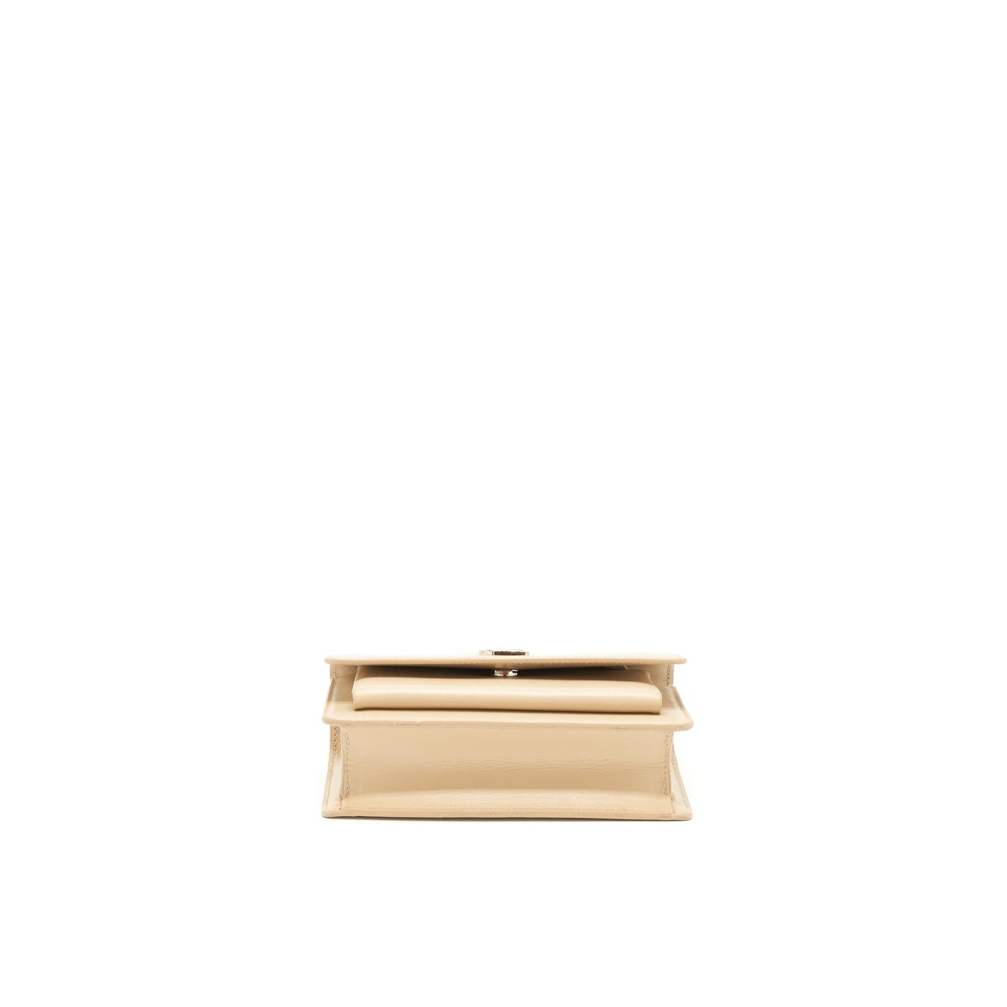 Saint Laurent Mini Sunset Calfskin beige