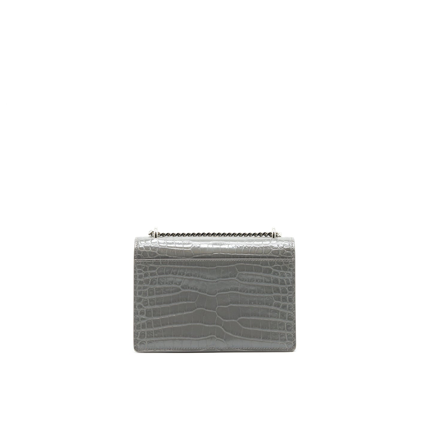 Saint Laurent Mini Sunset Mini Purse Grey
