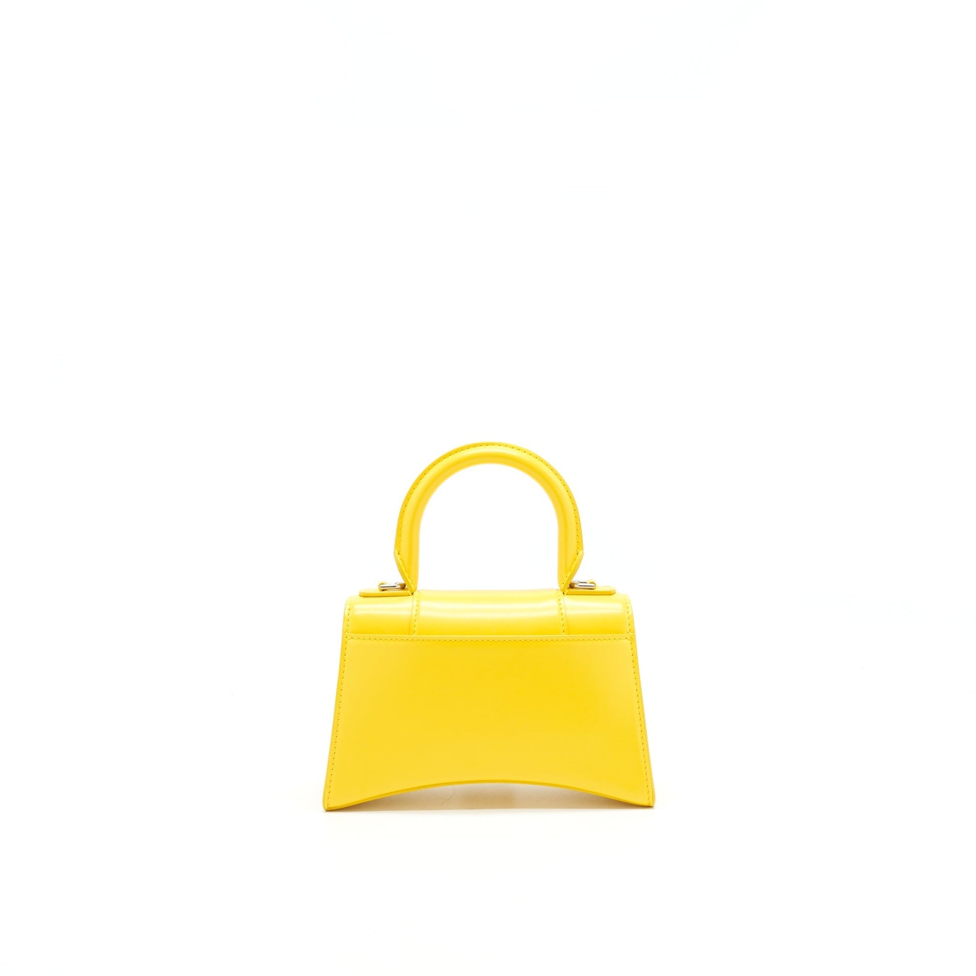 Balenciaga Hourglass XS Top Handle Yellow