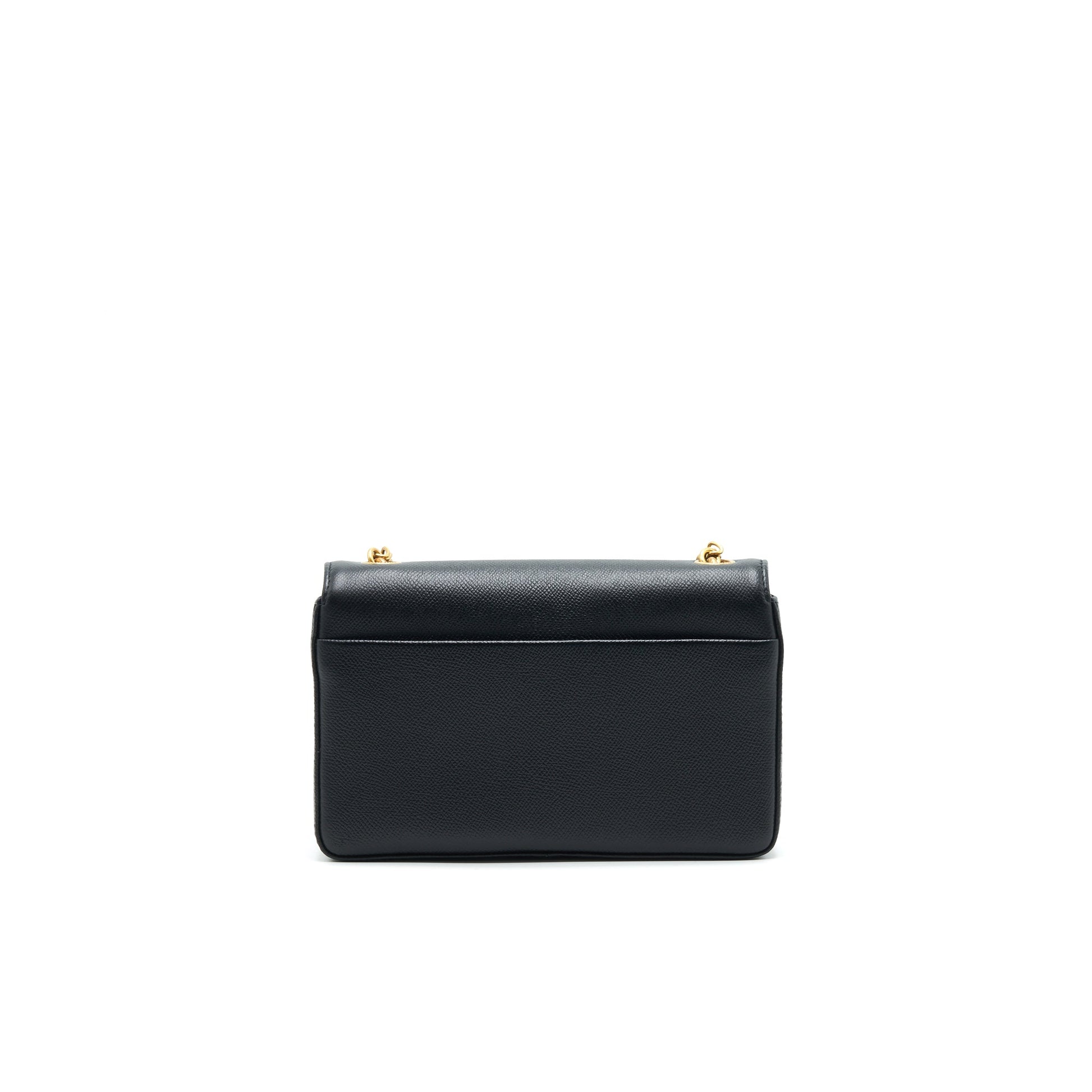 Balenciaga BB chain Shoulder Bag Black GHW