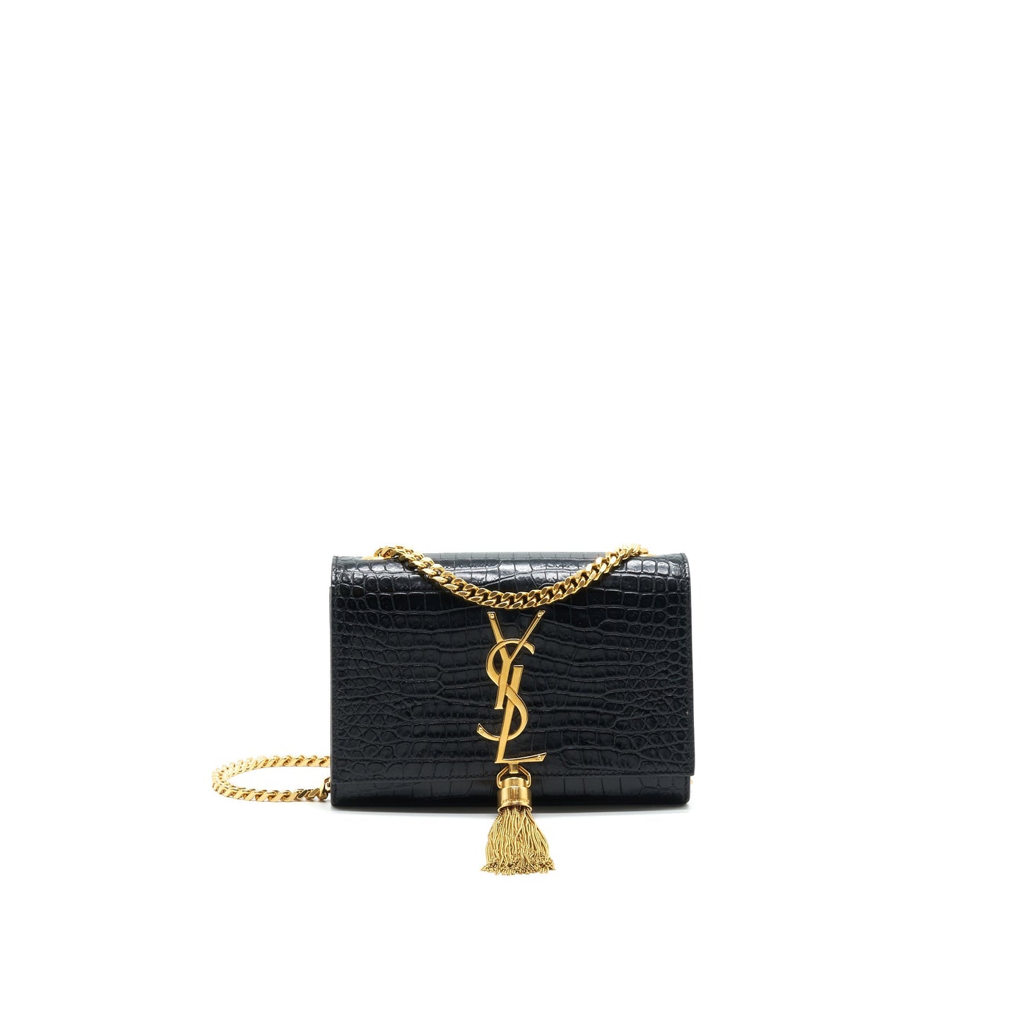 SAINT LAURENT / Purse TASSEL BLACK