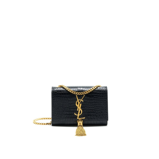 SAINT LAURENT / Purse TASSEL BLACK