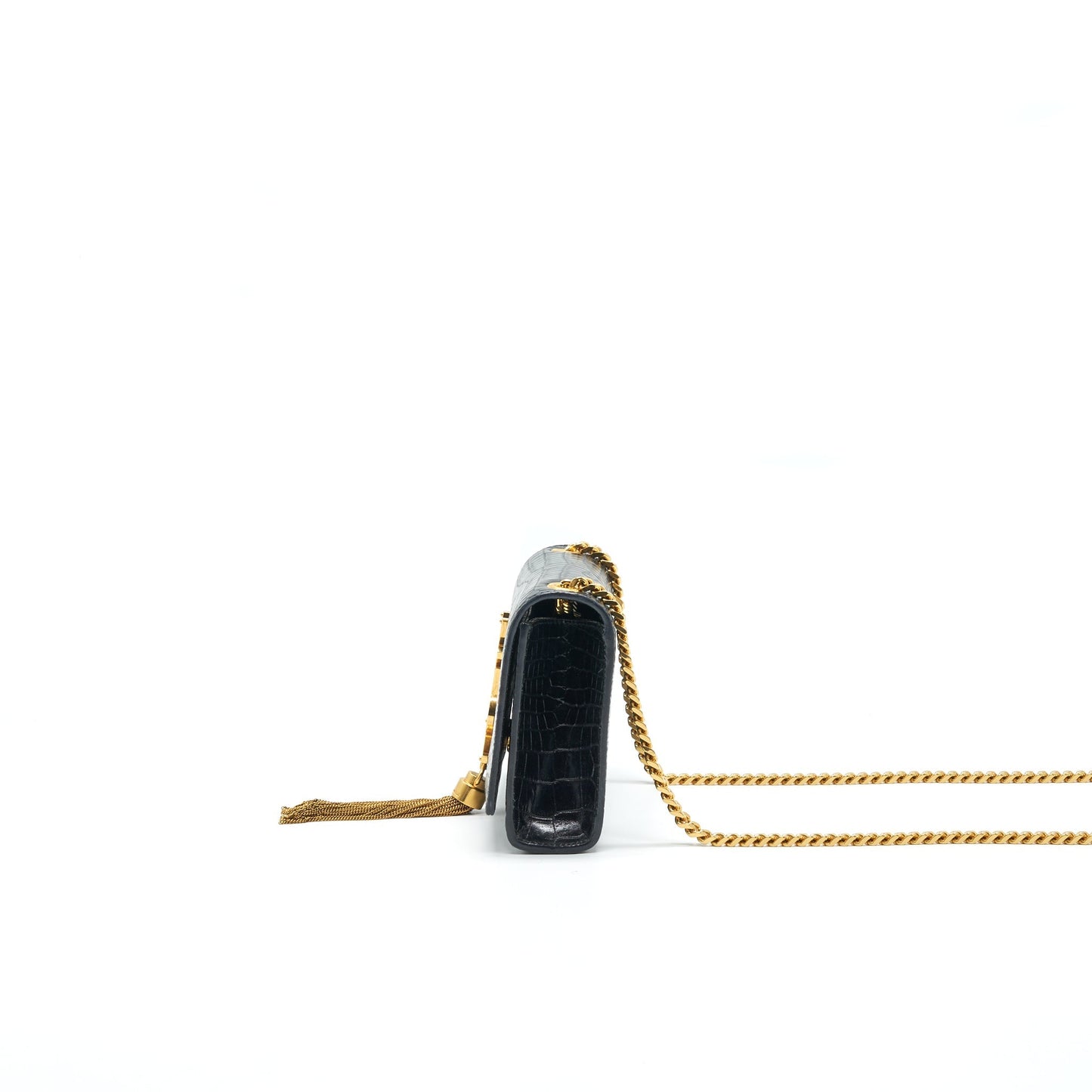 SAINT LAURENT / Purse TASSEL BLACK