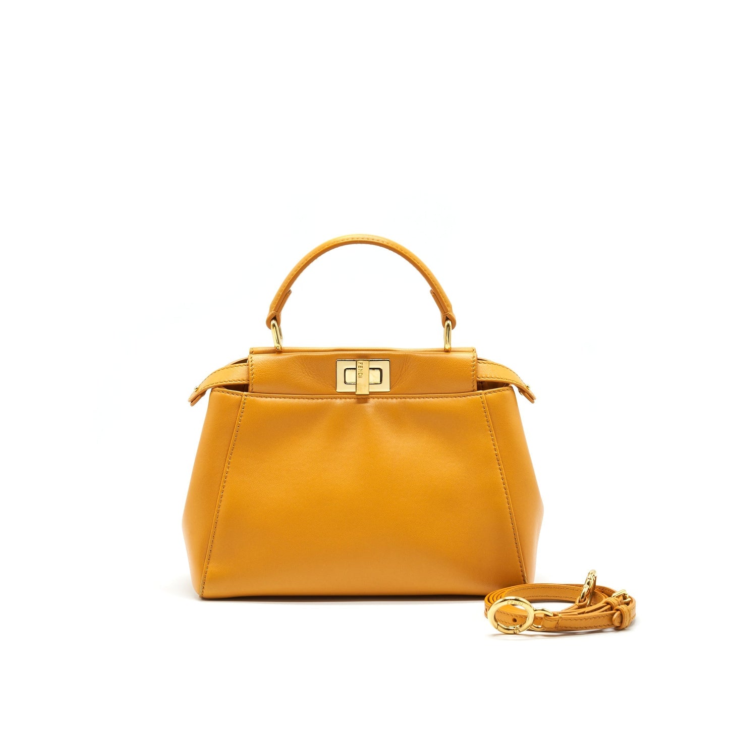 FENDI Mini Peekaboo Apricot