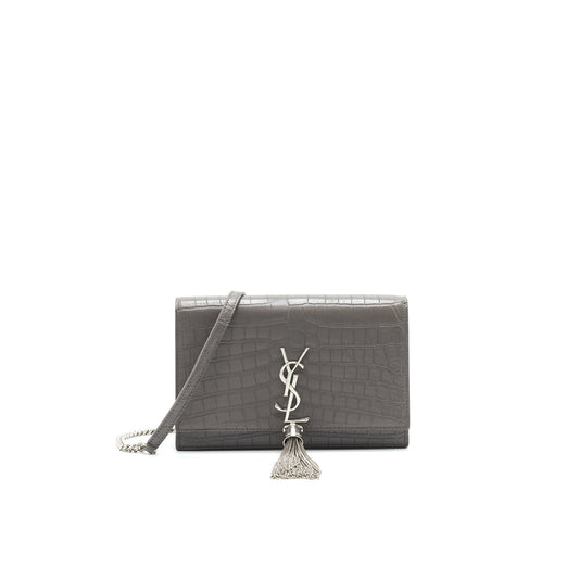 SAINT LAURENT CHAIN WALLET TASSEL
