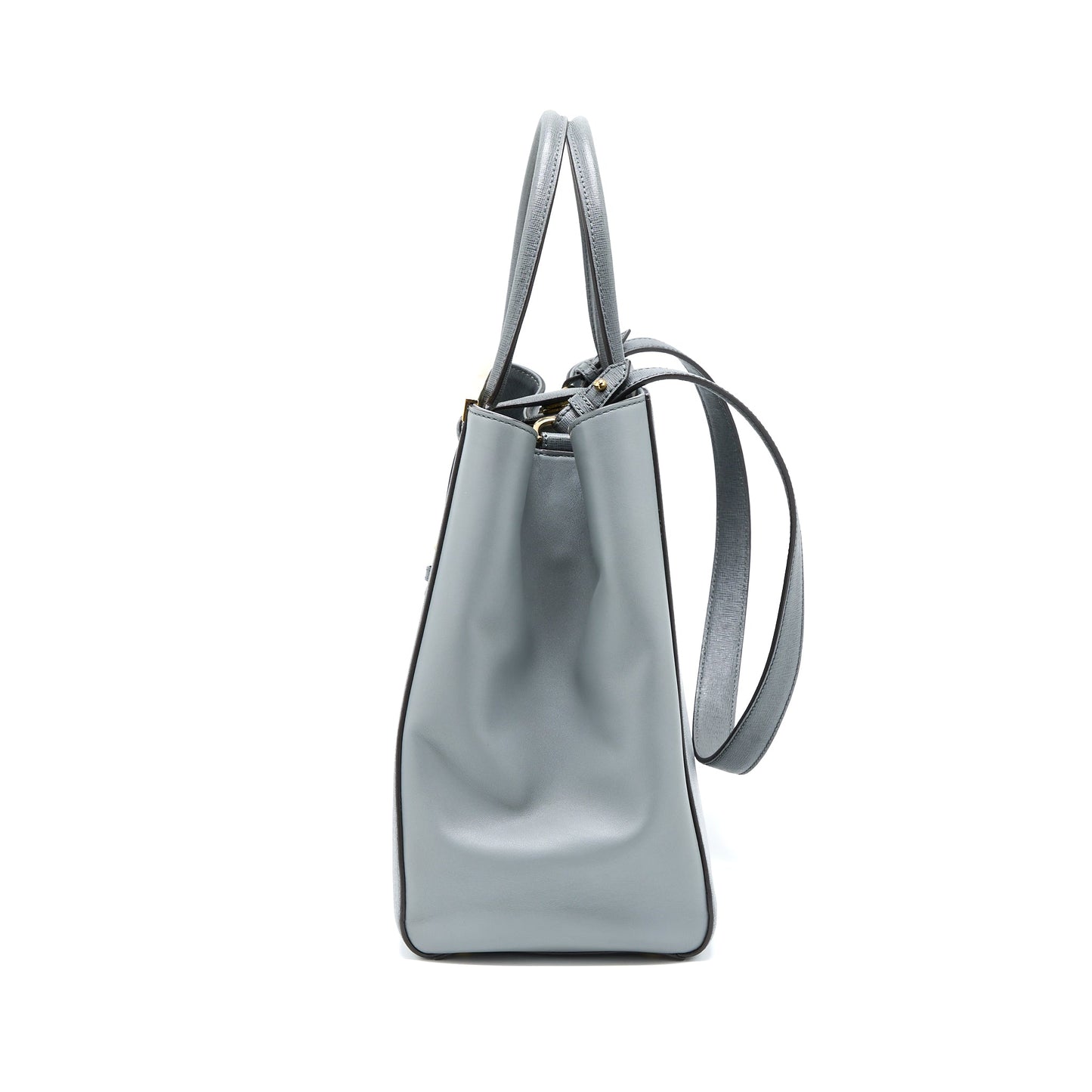 Fendi 2 Jours Large Purse Grey