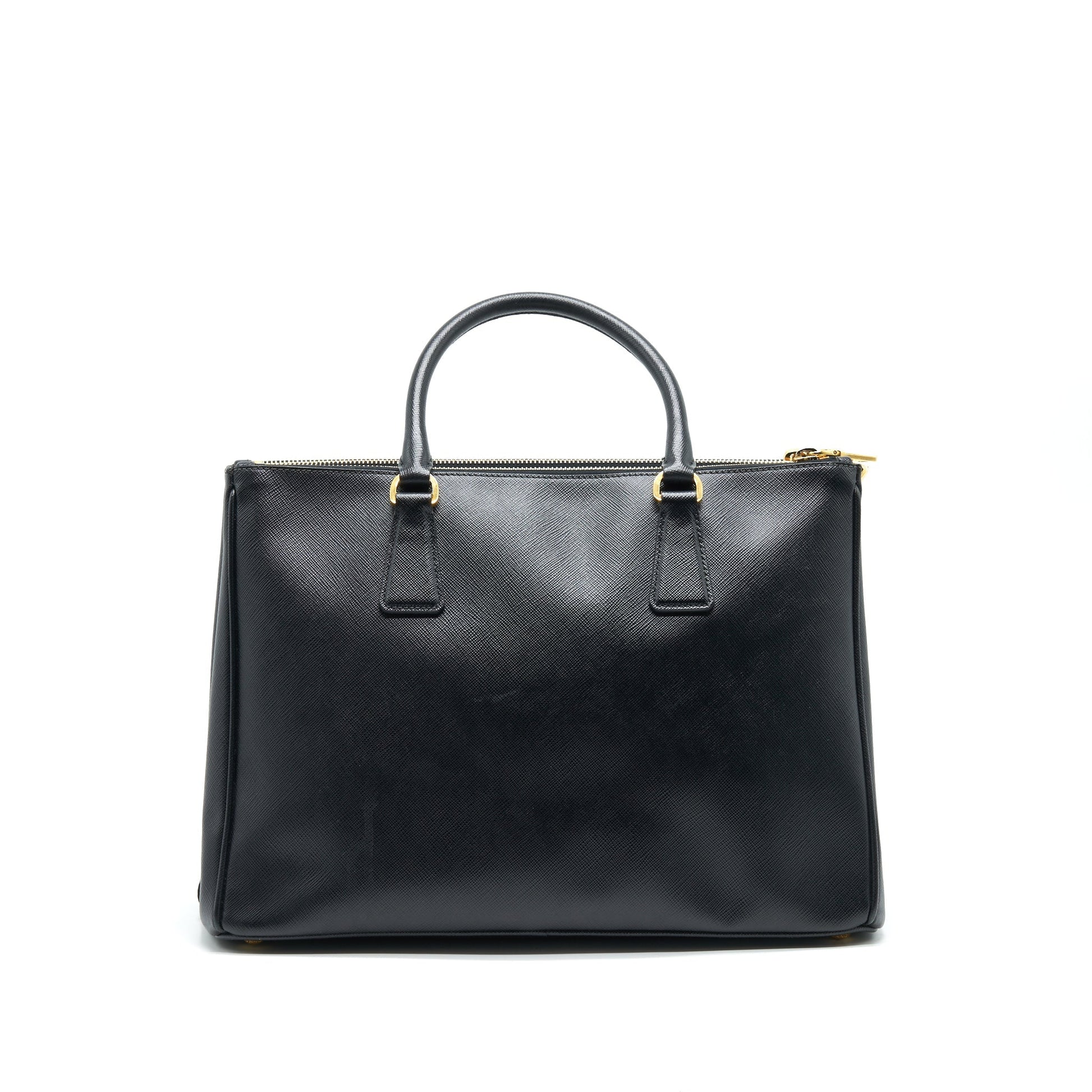 Prada Saffiano Tote Purse Black
