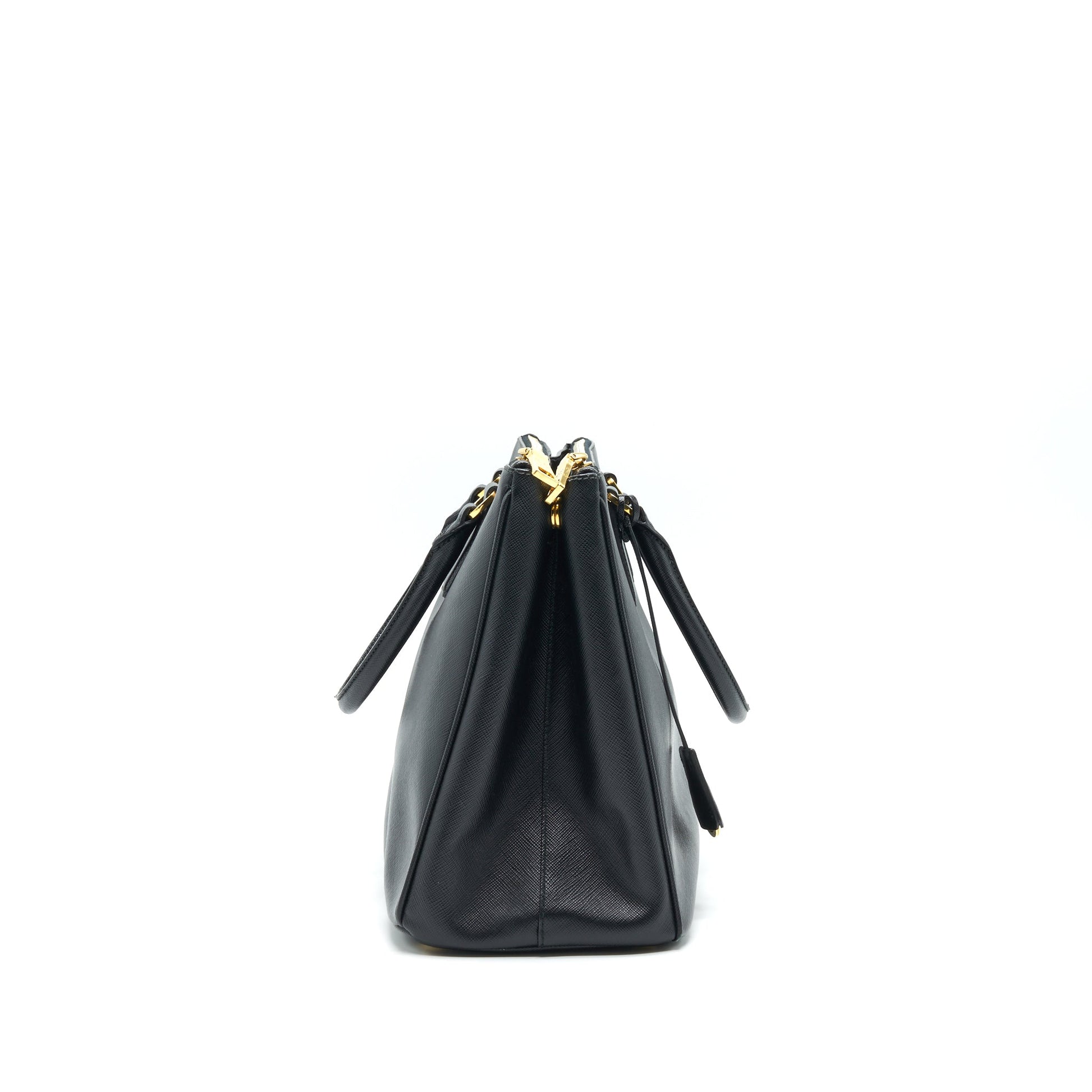Prada Saffiano Tote Purse Black