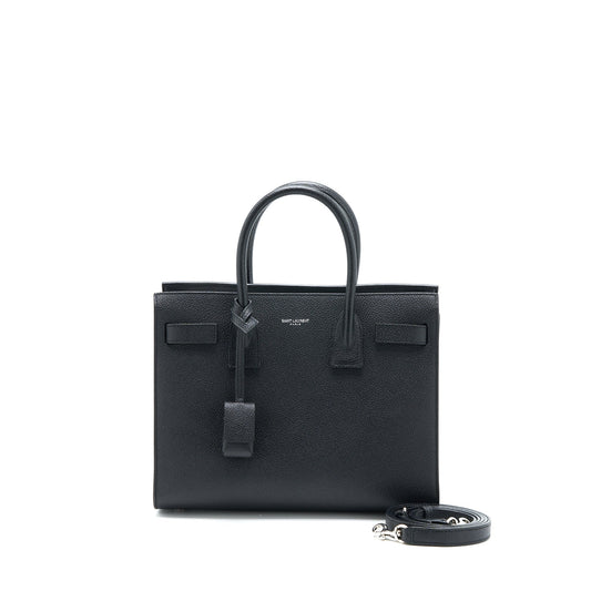 Saint Laurent Sac De Jour babe Grained Calfskin Black