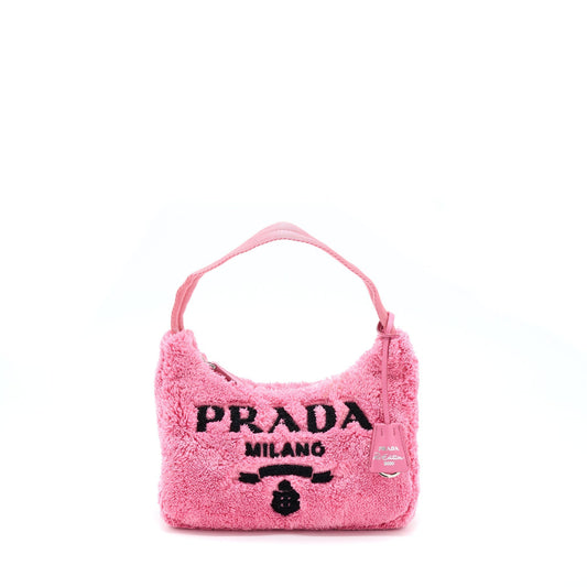Prada Reedition 2000 Terry Mini Purse Pink