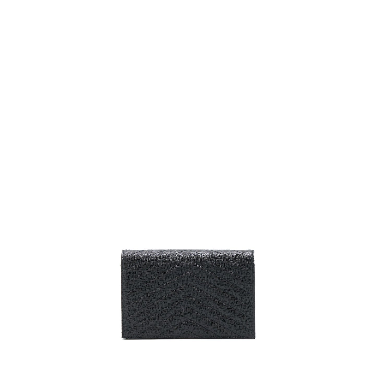 Saint Laurent/ Envelop Chain Wallet Black