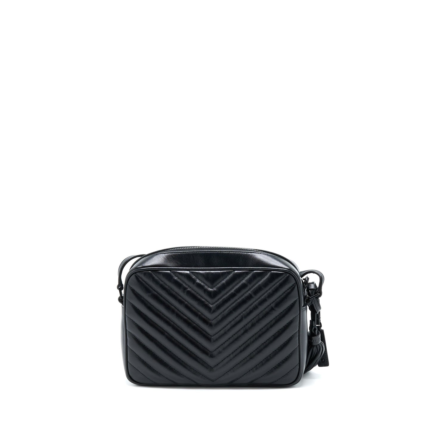 Saint Laurent/ Lou Camera Purse Calfskin So Black
