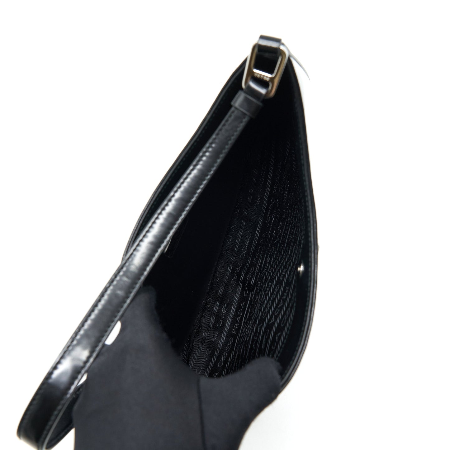 Prada Cleo Purse Calfskin Black