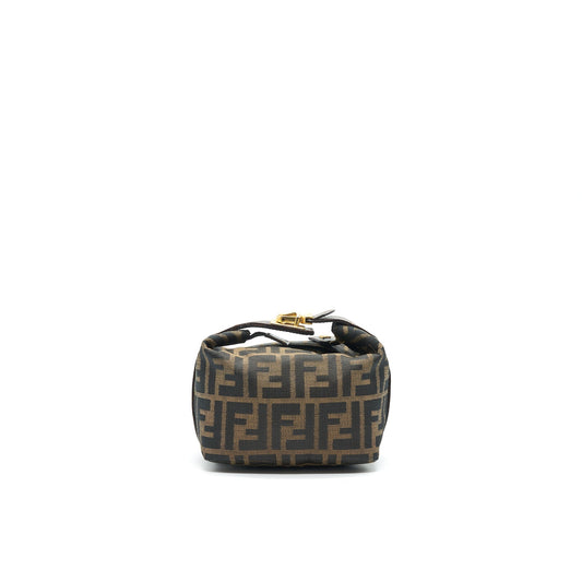 Fendi   Zucca Canvas Mini Cosmetic Purse