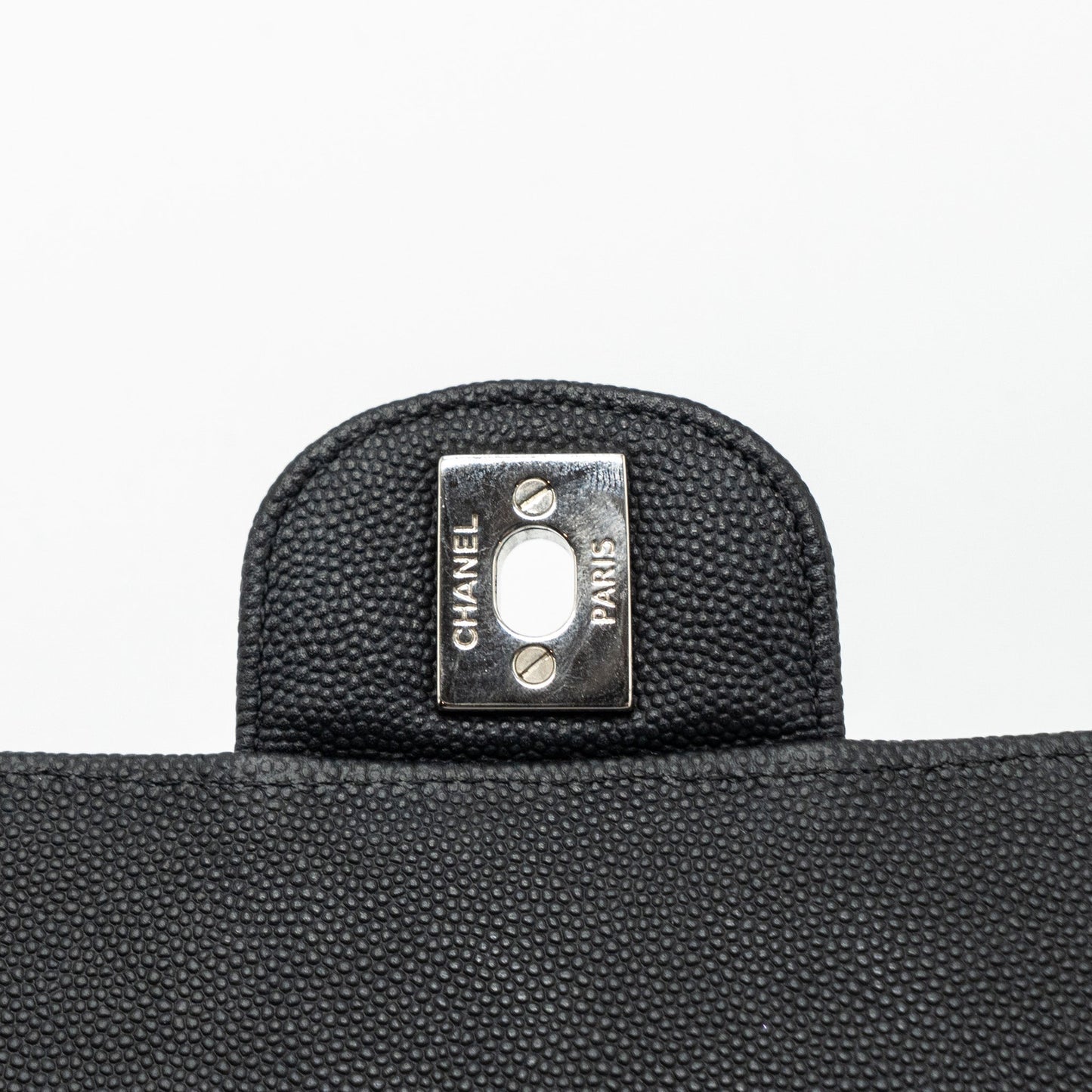 Chanel Classic Mini Rectangular Flap Bag Caviar Black