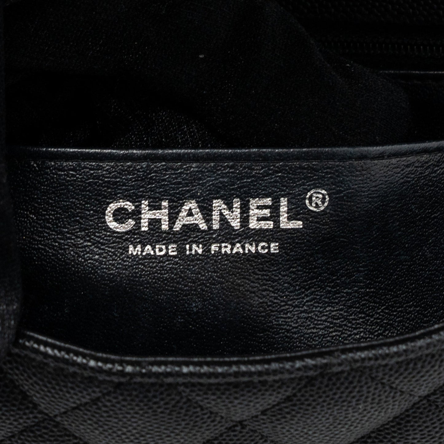 Chanel Classic Mini Rectangular Flap Bag Caviar Black