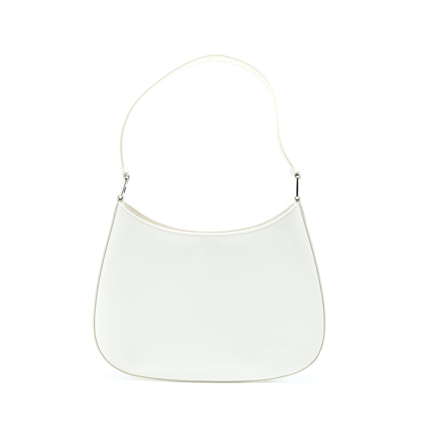 Prada Cleo Purse Calfskin White