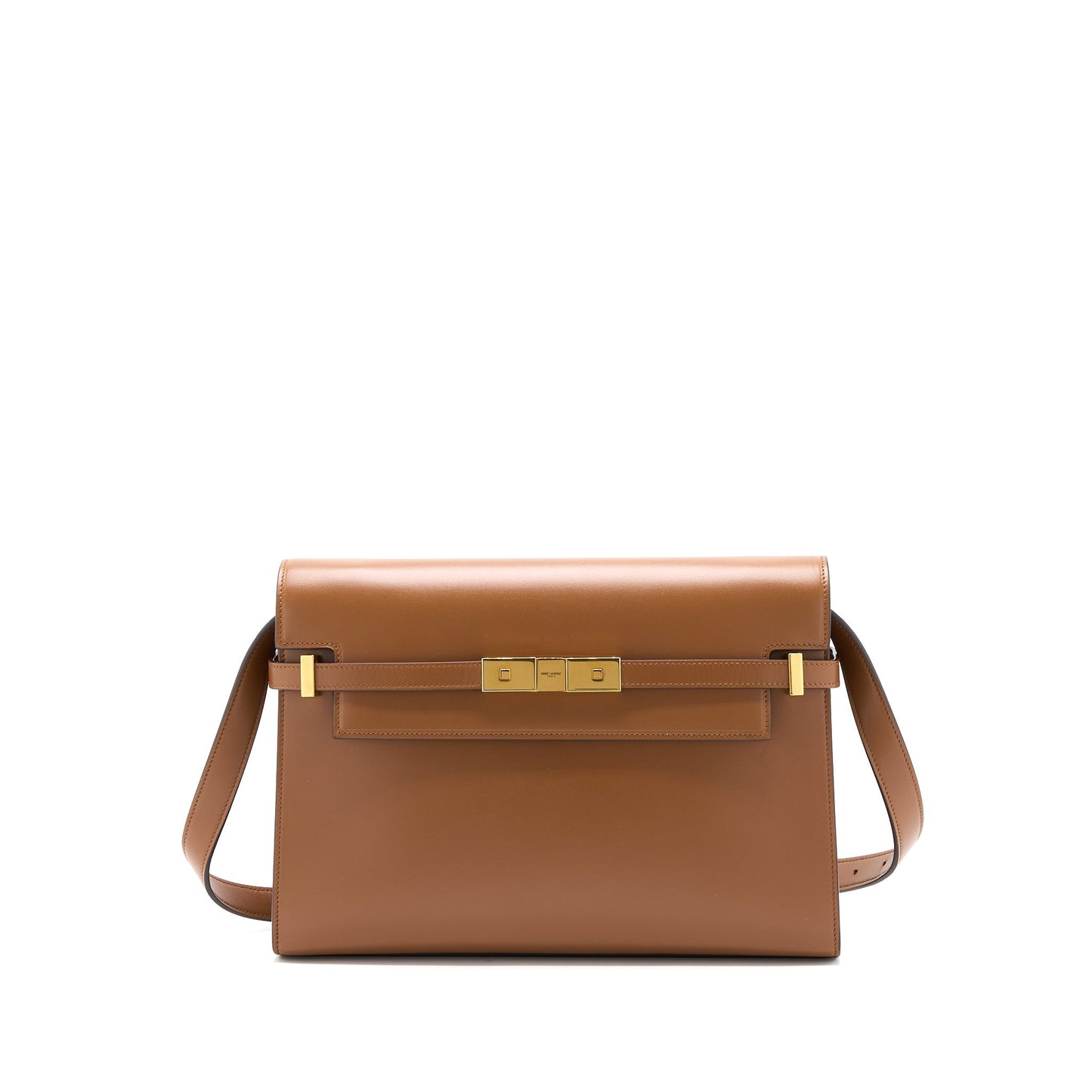 Saint Laurent/ Manhattan Mini Purse Box Brick/Dark Ebene
